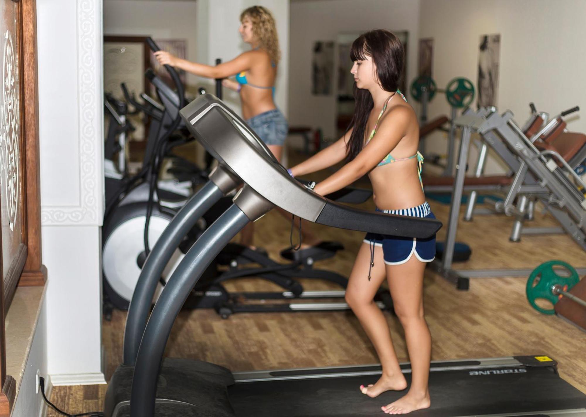 Miramor Hotel & Spa Анталья Экстерьер фото A treadmill in use